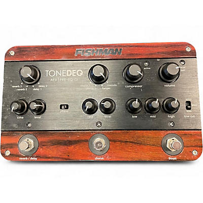 Used Fishman ToneDEQ Acoustic Guitar Preamp