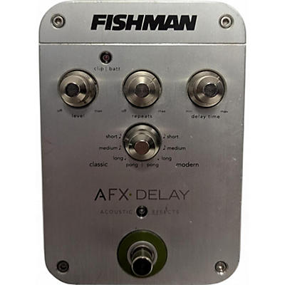 Used Fishman afx acoustic Effects Delay Effect Pedal