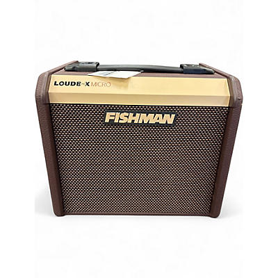 Used Fishman loudbox micro Battery Powered Amp
