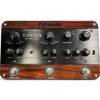 Used Fishman toneDEQ Guitar Preamp