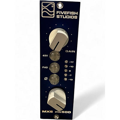 Used Five Fish MX5 mk500 Mic Preamp Rack Equipment