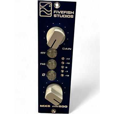 Used Five Fish MX5 mk500 Mic Preamp Rack Equipment