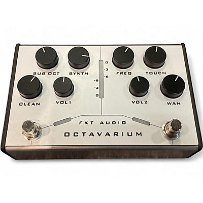 Used Fkt Audio Octavarium Bass Effect Pedal