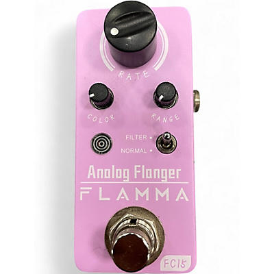 Used Flamma ANALOG FLANGER Effect Pedal
