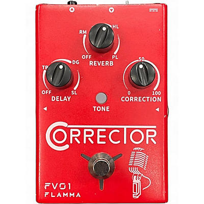 Used Flamma CORRECTOR VOCAL REVERB Effect Pedal