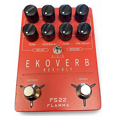 Used Flamma Ekoverb Effect Pedal