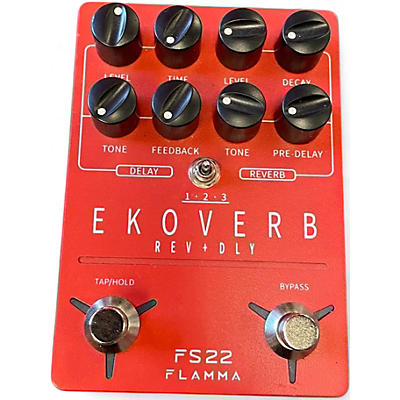 Used Flamma Ekoverb Effect Pedal