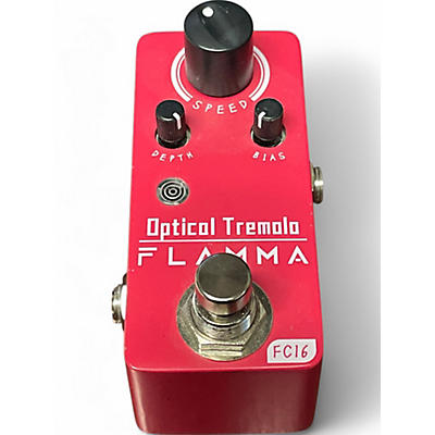 Used Flamma FC16 OPTICAL TREMOLO Effect Pedal