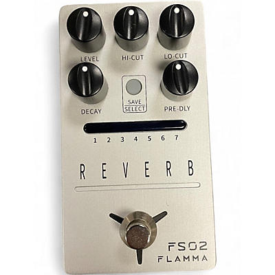 Used Flamma FS02 REVERB Effect Pedal