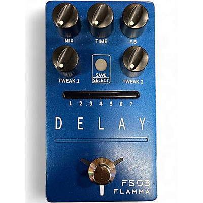 Used Flamma FS03 DELAY Effect Pedal