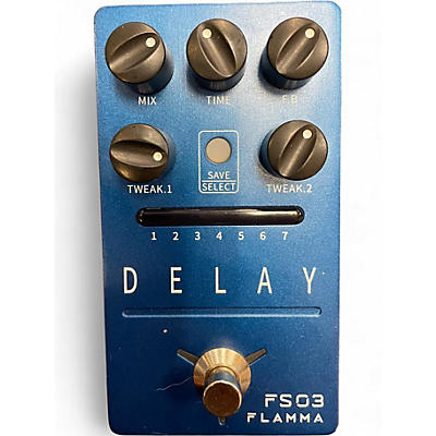 Used Flamma FS03 DELAY Effect Pedal