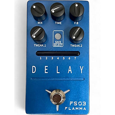 Used Flamma FS03 DELAY Effect Pedal