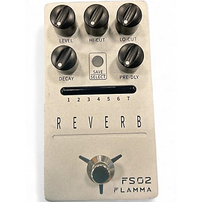 Used Flamma fS02 REVERB Effect Pedal
