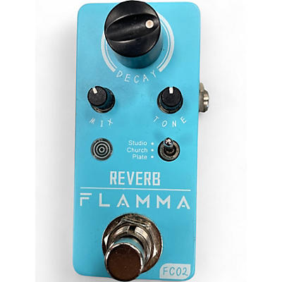 Used Flamma fc02 reverb Effect Pedal