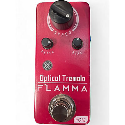 Used Flamma optical tremalo Effect Pedal