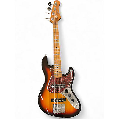 Used Flight MINI FOUR STRING BASS 2 Tone Sunburst Electric Bass Guitar