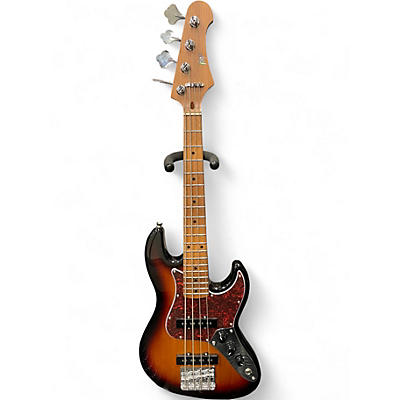 Used Flight MINI JB BASS 3 Color Sunburst Electric Bass Guitar