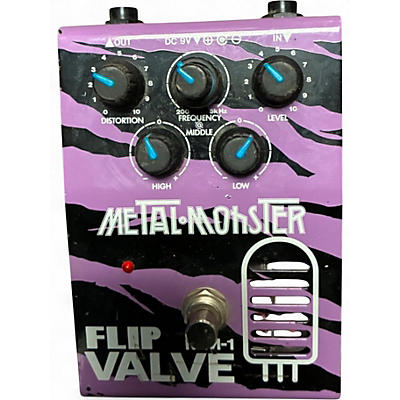 Used Flip Valve metal monster Effect Pedal