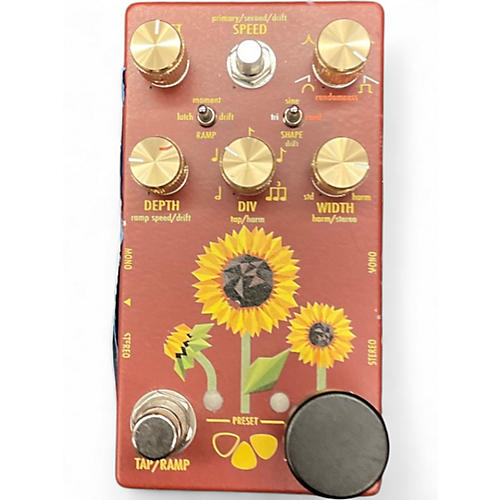 Used Flower Pedals SUNFLOWER Effect Pedal