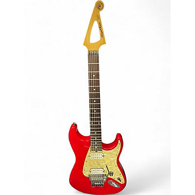 Used Floyd Rose DISCOVERY SERIES Red Solid Body Electric Guitar