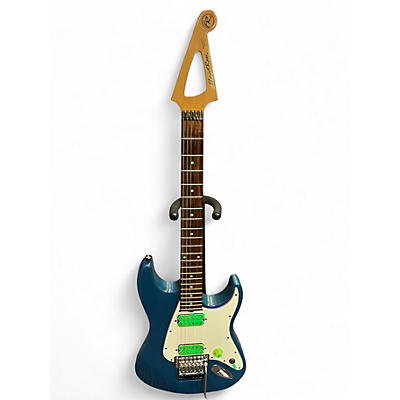 Used Floyd Rose DST2 Blue Solid Body Electric Guitar