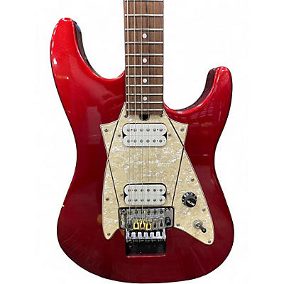 Used Floyd Rose Discovery Series OT Candy Apple Red Solid Body Electric Guitar