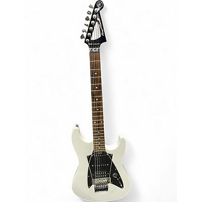 Used Floyd Rose Discovery Series OT White Solid Body Electric Guitar