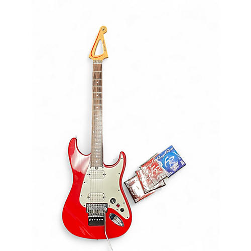 Used Floyd Rose Discovery Series Red Solid Body Electric Guitar Red