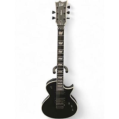 Used Floyd Rose LTD EC-1000 FR Black Solid Body Electric Guitar