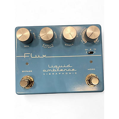 Used Flux Liquid Ambience Vibraphonic Effect Pedal