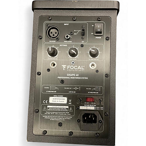 Used Focal Shape 40 Powered Monitor
