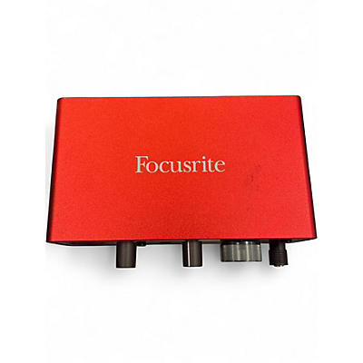 Used Focu scarlett solo Audio Interface