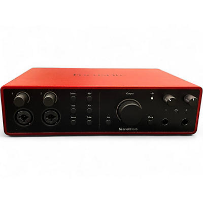 Used Focusrite 16I16 4TH GEN Audio Interface