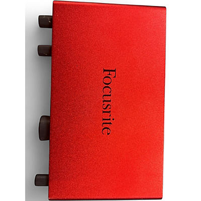 Used Focusrite 2I2 GEN 4 Audio Interface