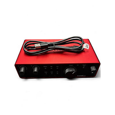 Used Focusrite 2I2 GEN 4 Audio Interface