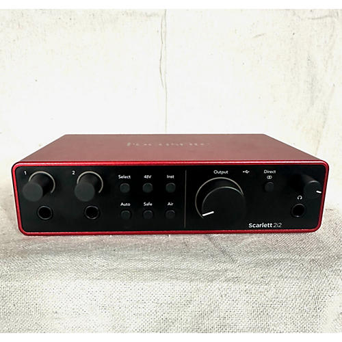 Focusrite Used Focusrite 2i2 Gen 4 Audio Interface