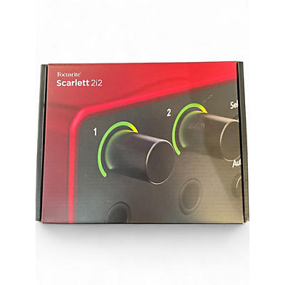 Used Focusrite 2i2 Gen 4 Audio Interface