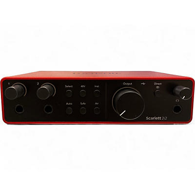 Used Focusrite 2i2 Gen 4 Audio Interface