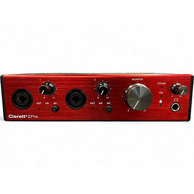 Used Focusrite Clarett+ 2Pre Audio Interface