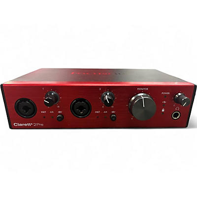 Used Focusrite Clarett+ 2Pre Audio Interface