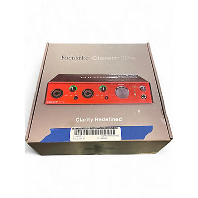 Used Focusrite Clarett+ 2Pre Audio Interface