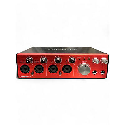 Focusrite Used Focusrite Clarett 4Pre Audio Interface