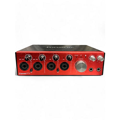 Focusrite Used Focusrite Clarett 4Pre Audio Interface