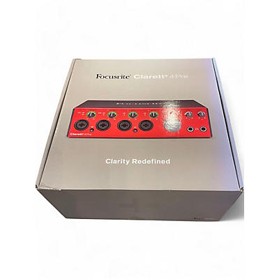 Focusrite Used Focusrite Clarett 4Pre Audio Interface