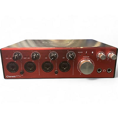 Focusrite Used Focusrite Clarett 4Pre Audio Interface