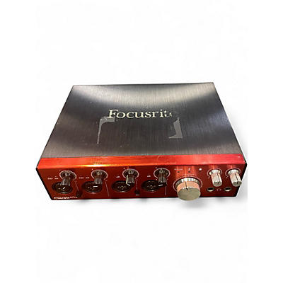 Used Focusrite Clarett 4Pre Audio Interface