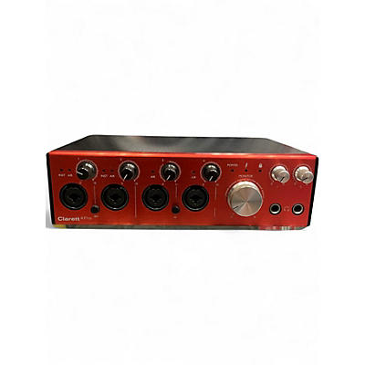 Used Focusrite Clarett 4Pre Audio Interface