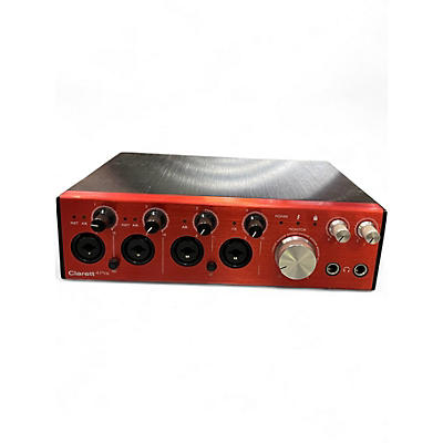 Used Focusrite Clarett 4Pre Audio Interface