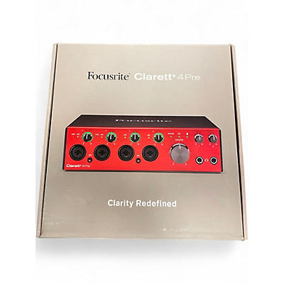 Used Focusrite Clarett+ 4Pre Audio Interface
