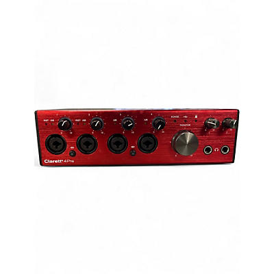 Used Focusrite Clarett 4Pre Audio Interface